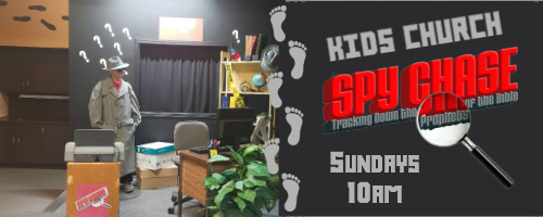 Kids Church 2024 Lesson Theme Spy Chase